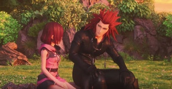 Kairi and Lea (formerly Axel) become companions in 'Kingdom Hearts III'.