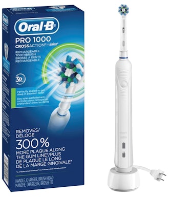 Oral-B White Pro 1000 Power Rechargeable Electric Toothbrush