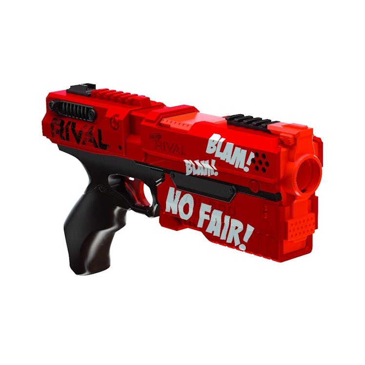 The Deadpool-themed Nerf gun is perhaps the most intense-looking Nerf gun ever.