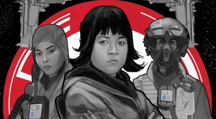 Cover art for 'Cobalt Squadron' features the three surviving members.