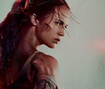the lara croft photoshop fail in tomb