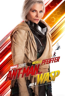 Michelle Pfeiffer as Janet Van Dyne in 'Ant-Man and the Wasp'.