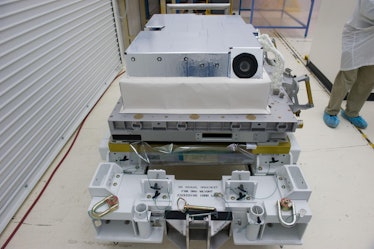 One of the four HD cameras attached to the ISS. 