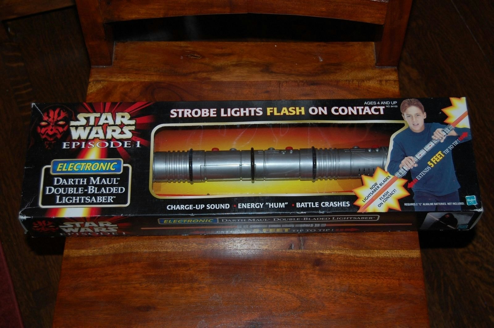 first lightsaber toy