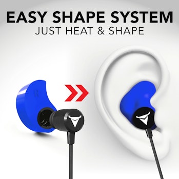 Decibullz Custom Fit Bluetooth Wireless Earphones headphones  heat molded to fit your ear