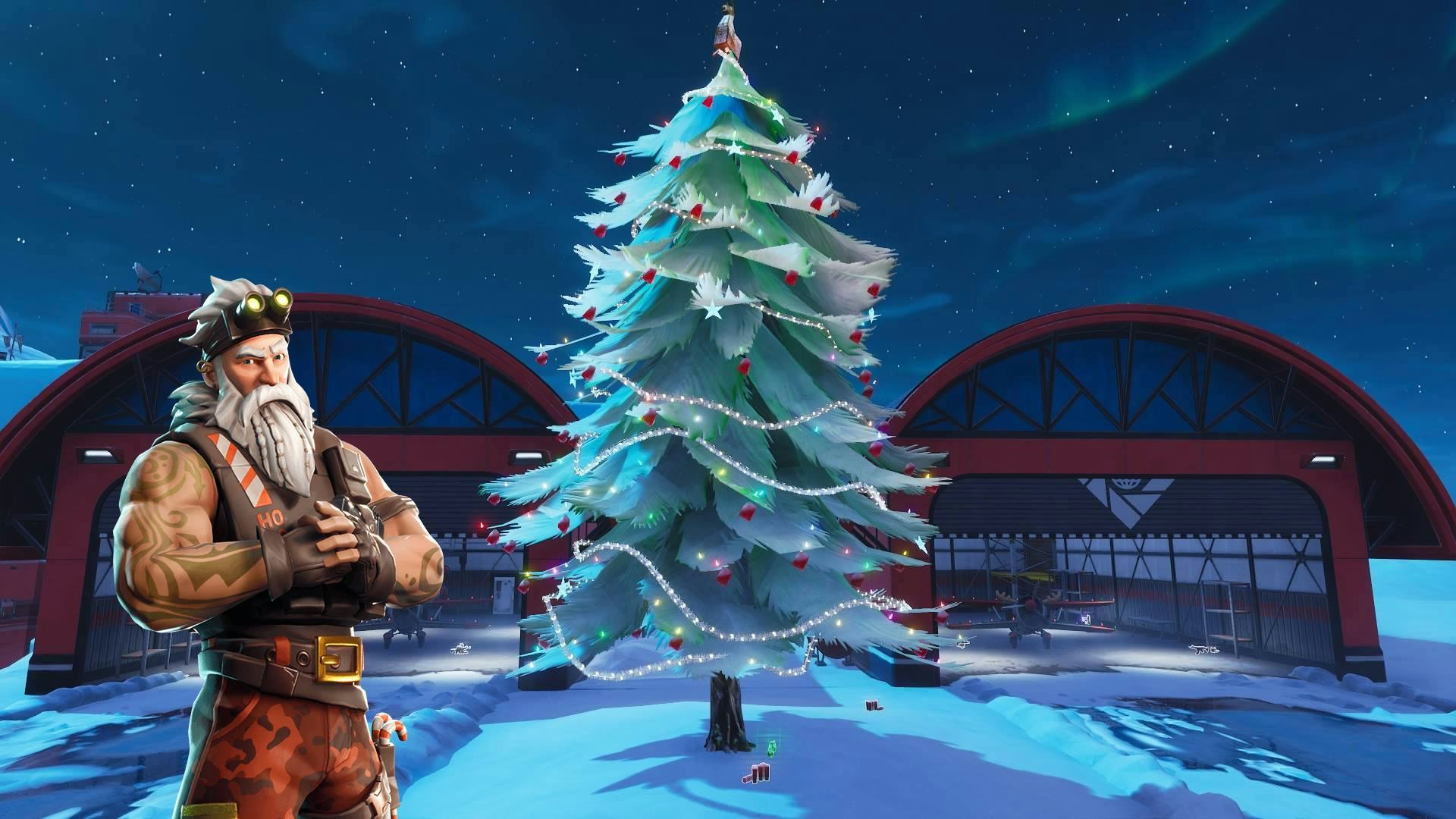 Fortnite Holiday Tree Locations Map How To Beat The Christmas