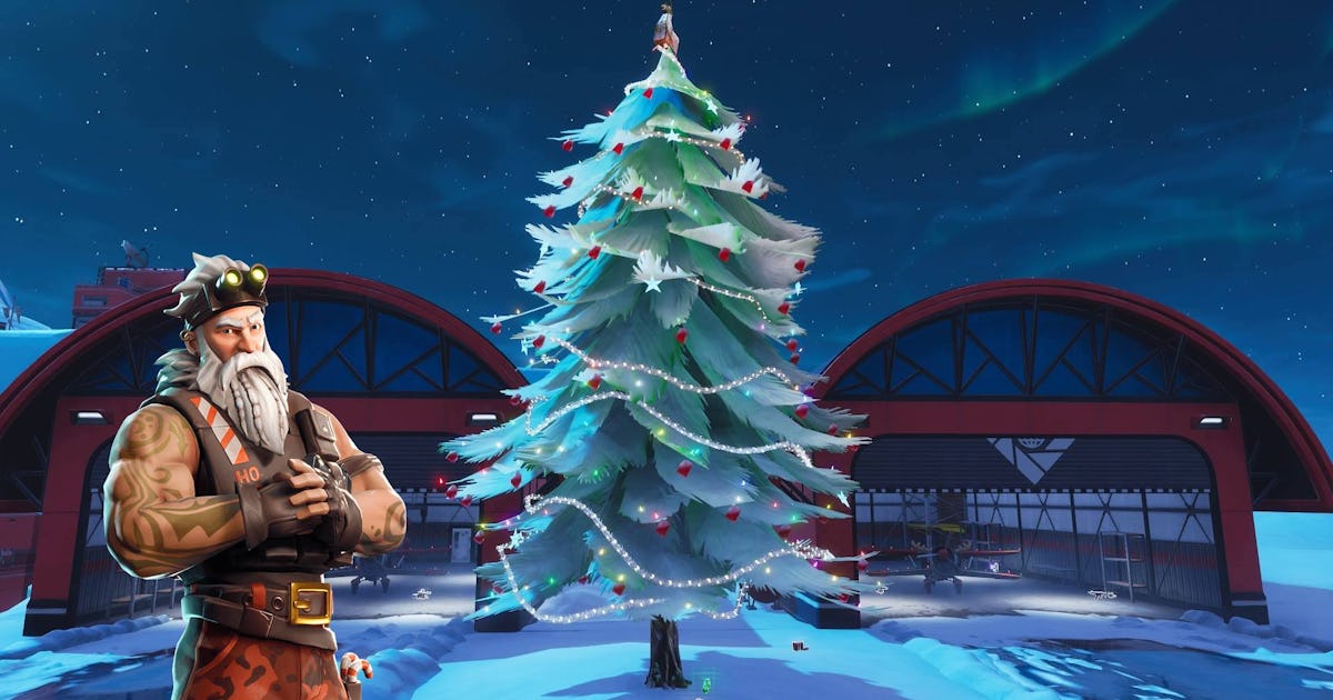 'Fortnite' Holiday Tree Locations Map How to Beat the Christmas Challenge