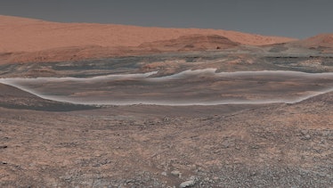 nasa curiosity rover mars mount sharp gale crater