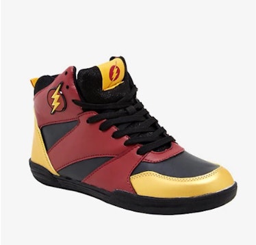 DC THE FLASH RED BASKETBALL SNEAKERS