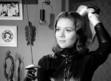 Diana Rigg as Mrs. Emma Peel in 'The Avengers' (1965)