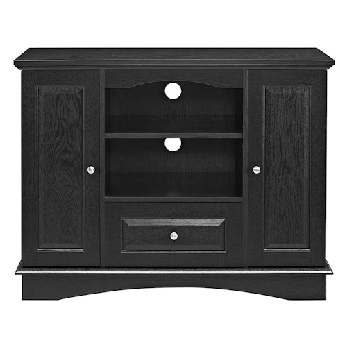 Walker Edison 42" Highboy Style Wood TV Stand Console