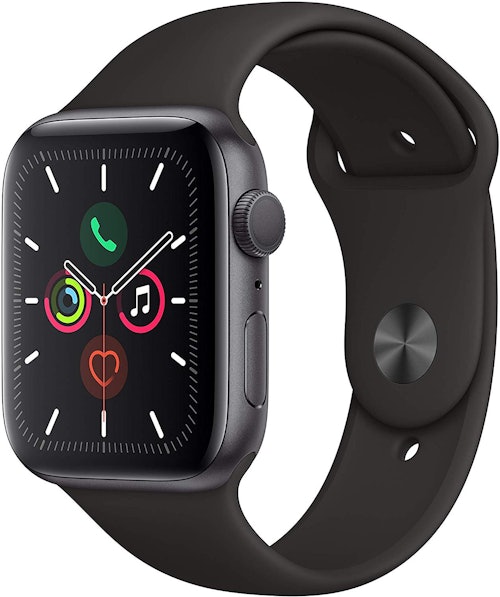 Apple Watch Series 5 (GPS, 44mm) - Space Gray Aluminum Case with Black Sport Band