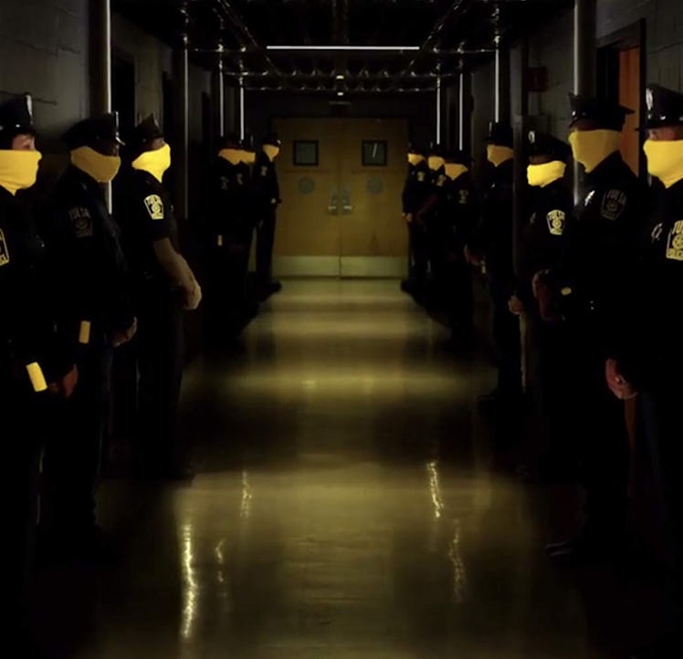 HBO's 'Watchmen' preview shows police wearing yellow face masks