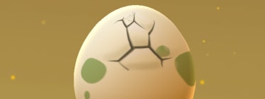 Egg hatching in Pokemon Go from Niantic
