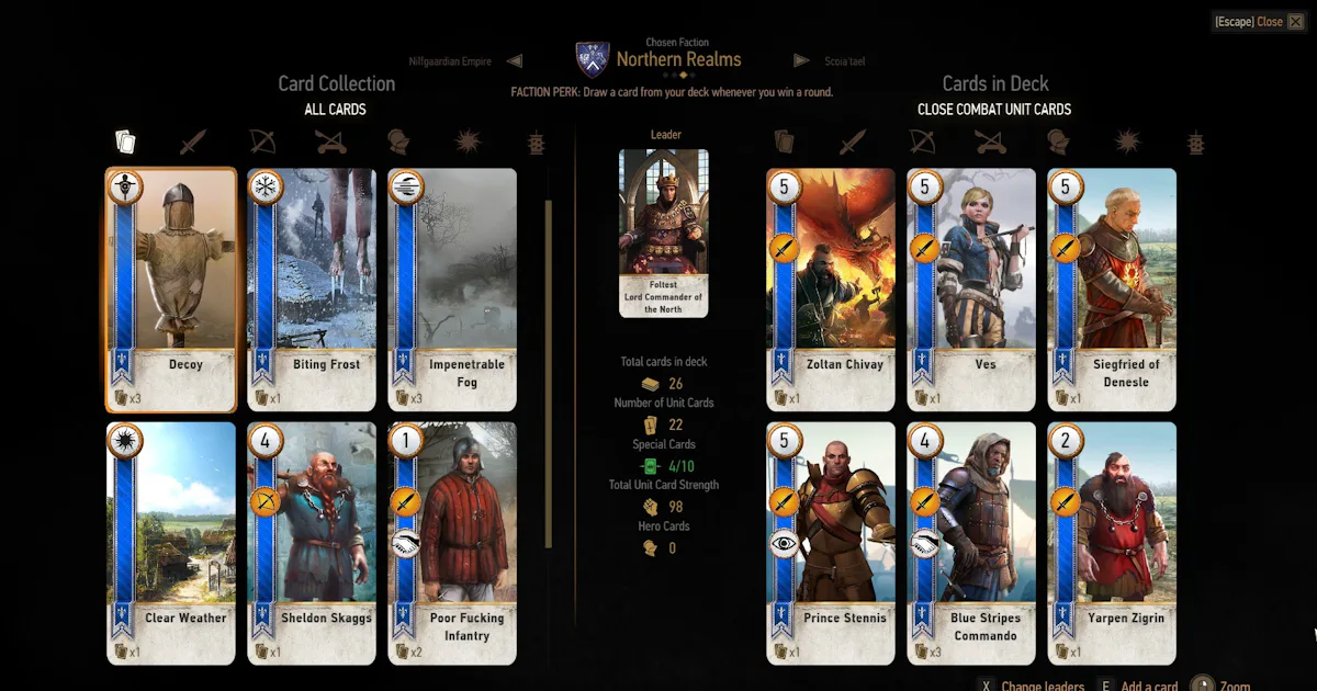 witcher 3 gwent rare cards card locations Gwent Card Locations The goal of the game is to win two out of three rounds Gwent Card Locations - The