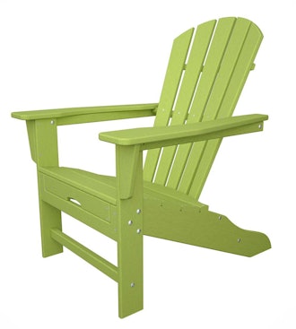POLYWOOD Adirondack Chair with Hideaway Ottoman