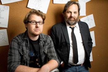 Justin Roiland (left) and Dan Harmon (right) are the co-creators of 'Rick and Morty'.
