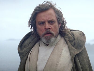 Mark Hamill as Luke Skywalker in the last jedi