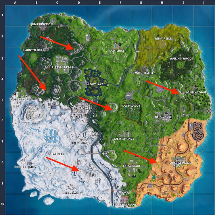 Fortnite Expedition Outpost Map