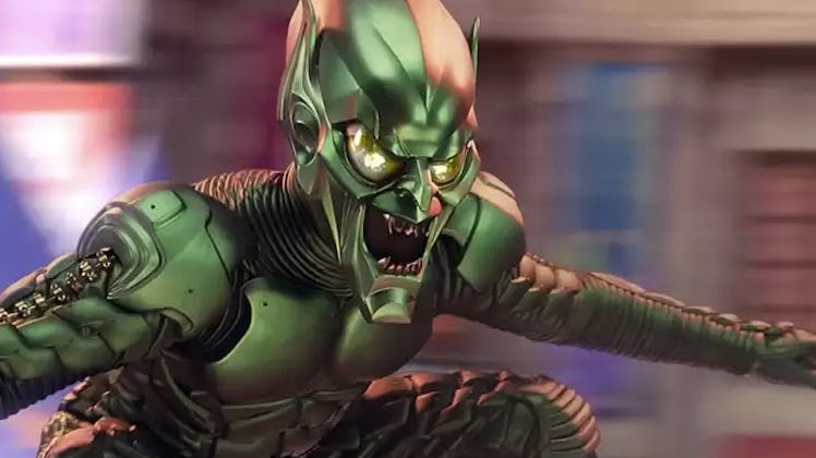 Green Goblin in the original Spider-Man movie.