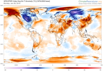 NOAA’s Global Forecast System model