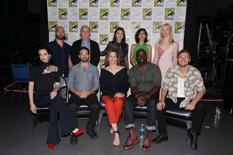 The cast of Marvel's 'The Defenders' at San Diego Comic-Con 2017