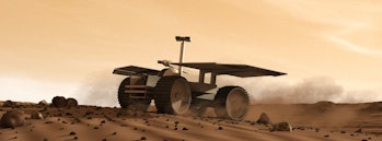 The Mars One rover. 