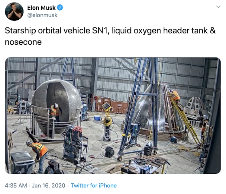 elon musk tweet starship