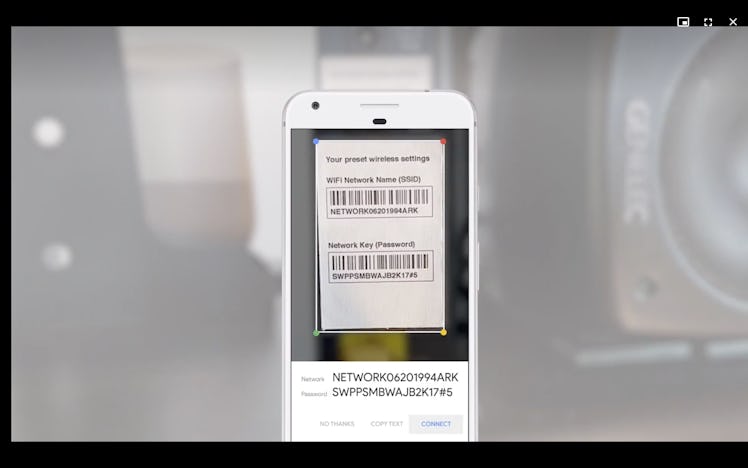 google lens wifi