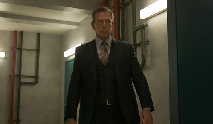 Ben Mendelsohn as Talos in human form in Marvel's 'Captain Marvel'