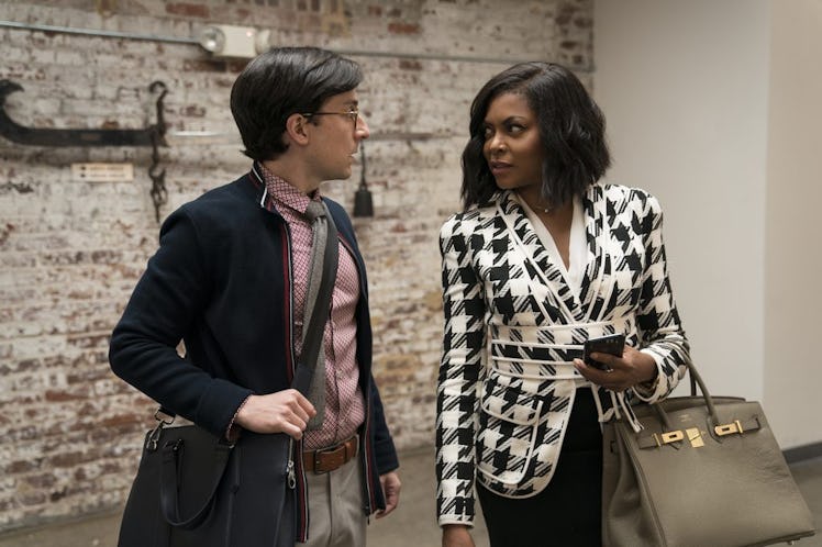 Josh Brener and Taraji P. Henson in 'What Men Want'.