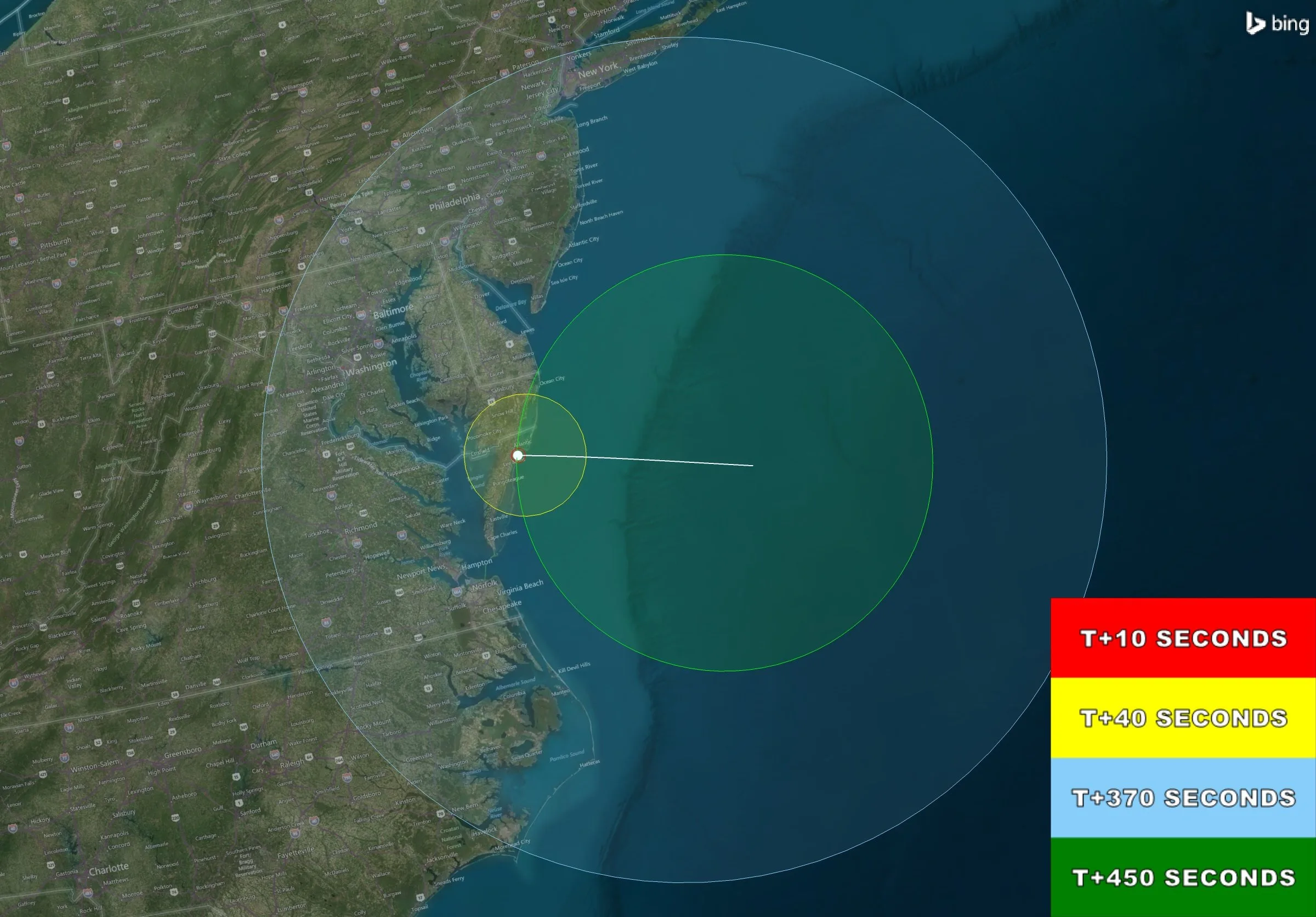 Catch a View of a Colorful Rocket Launch, From New York to North Carolina