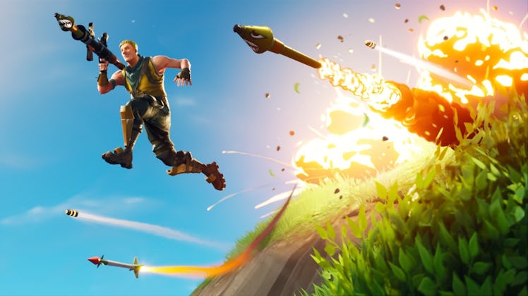 Rocket Launchers got a nerf in this version 4.4 update to 'Fortnite'.