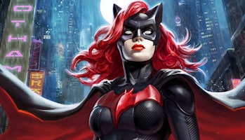 Batwoman as she appears in DC Comics.