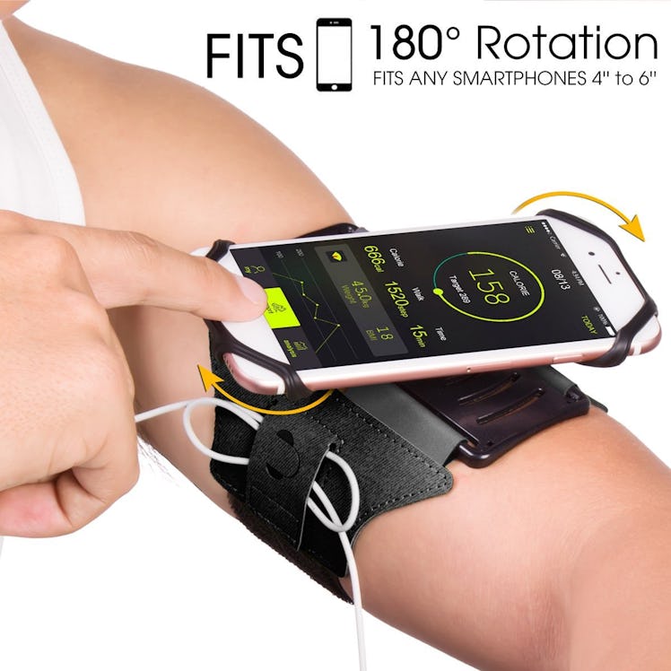 rotatable arm band