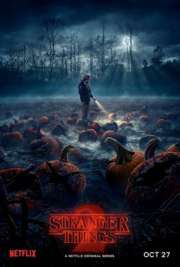 Stranger Things 2 pumpkins poster
