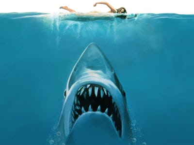 A poster for the movie 'Jaws'