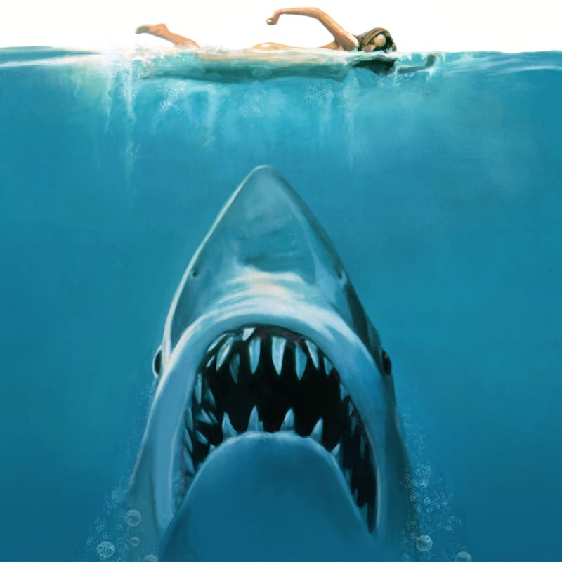 A poster for the movie 'Jaws'