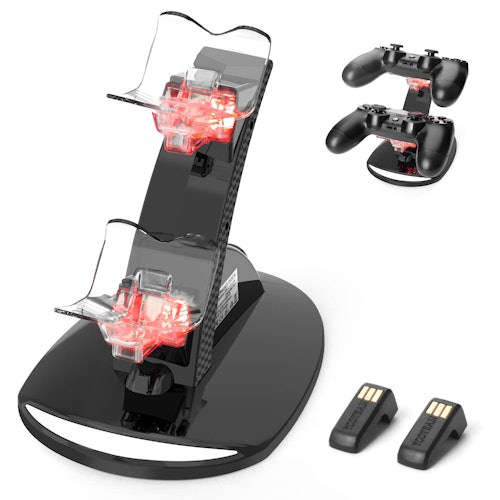 PS4 Controller Wireless Charging Dock for 2