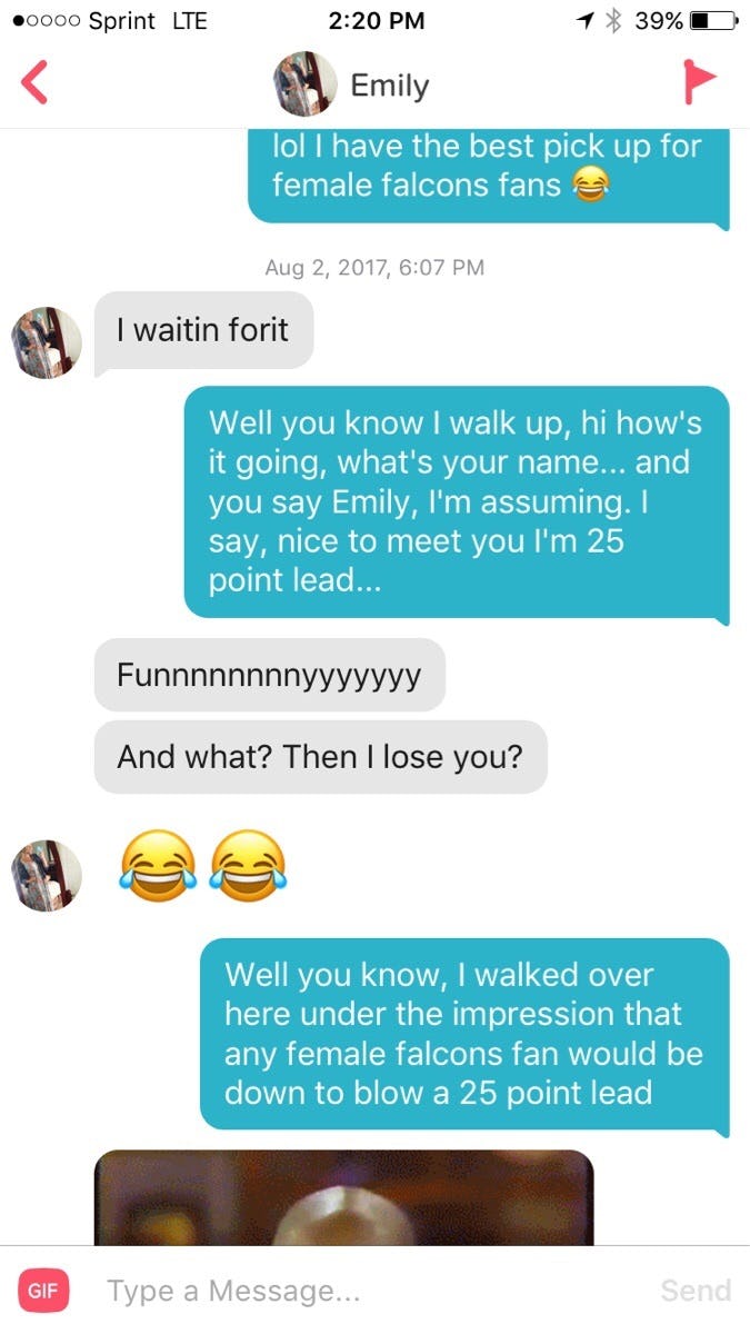 Tinder name puns