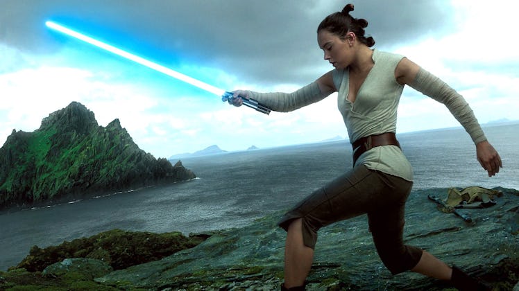 Rey in 'The Last Jedi'