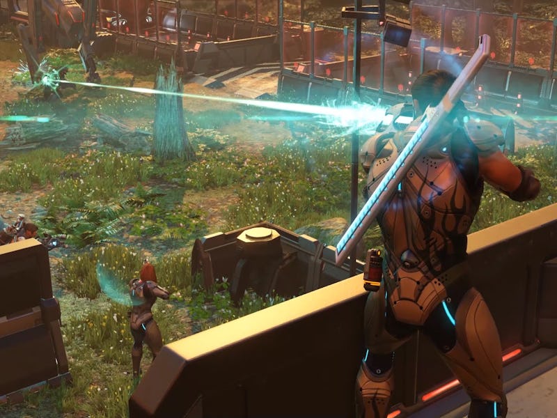 A screenshot from XCOM 2 video game