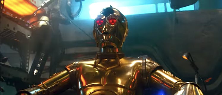 Is C-3PO evil in 'The Rise of Skywalker'?