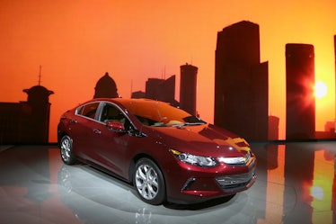 The Chevrolet Volt plug-in hybrid had to go under a different name in China.
