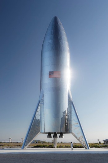 SpaceX's final Starship Hopper