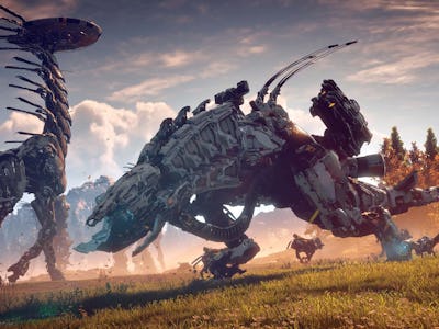 A screenshot from horizon zero dawn