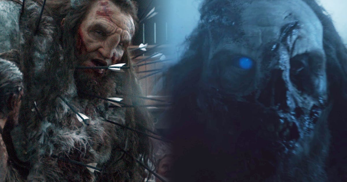 Is Wun Wun the Giant Walking With White Walkers in �Game Is Wun Wun the Giant Walking With White Walkers in �Game