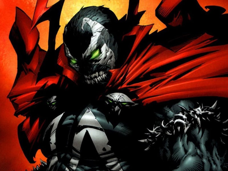A poster for 'Spawn' by Todd McFarlane