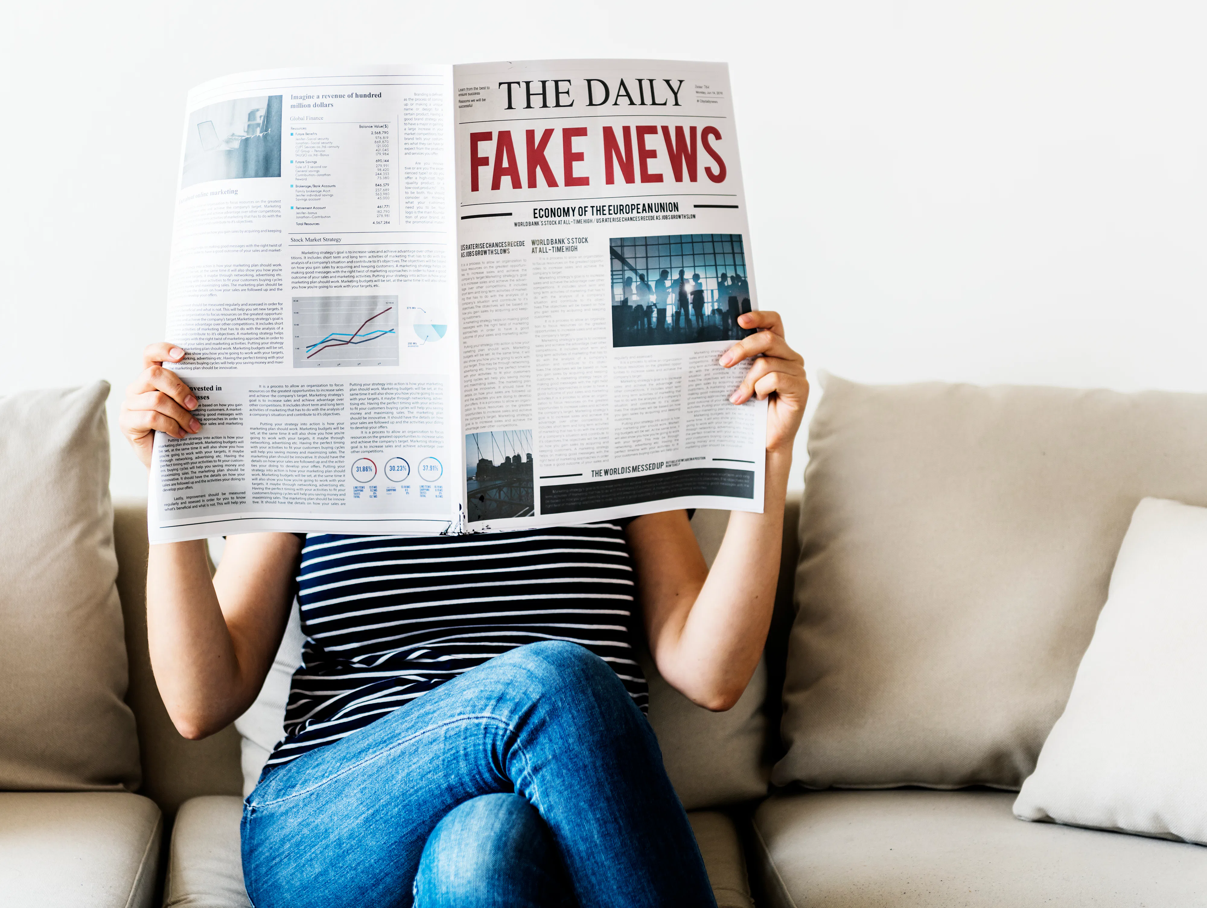 View of Fake News: 80% of Shares During 2016 Election Came From a Few Twitter Users