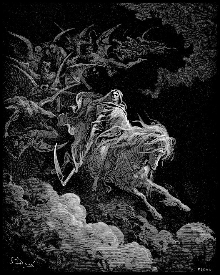 Gustave Dore - Death on the Pale Horse resized